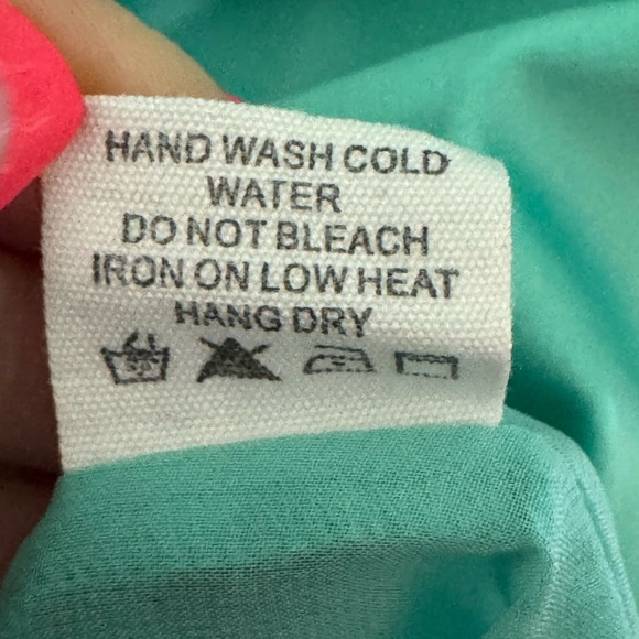 Naked Zebra Aqua Sleeveless Top - Picture 4 of 7